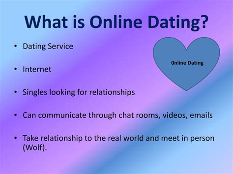 how efficient is online dating ppt